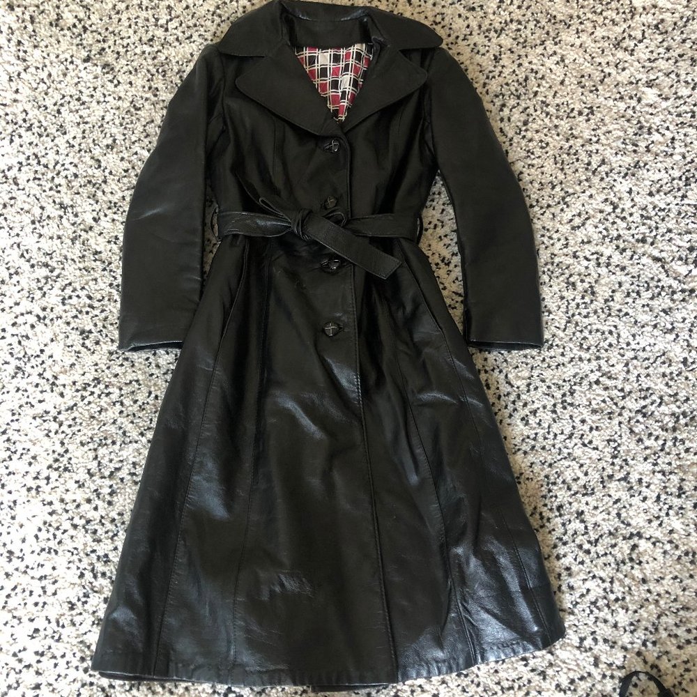 Women's Black Leather Jacket